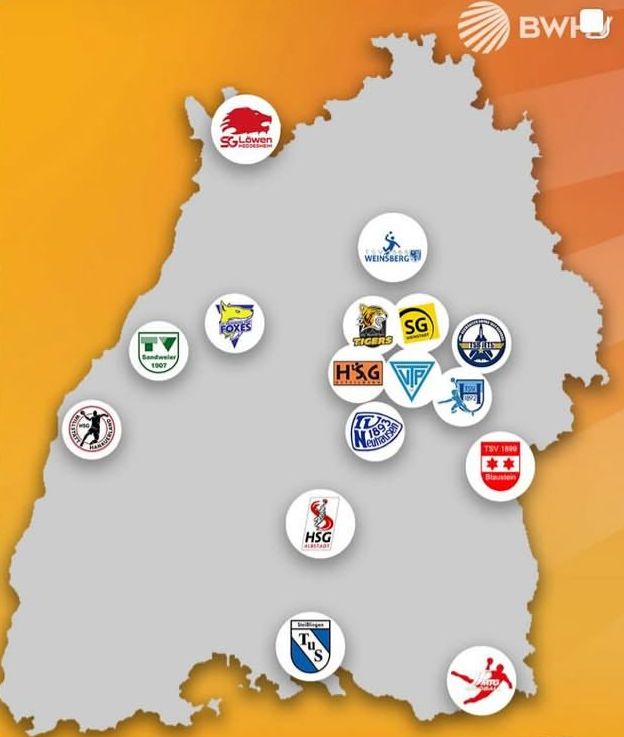 Karte Regionalliga